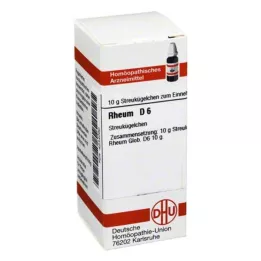RHEUM D 6 globuli, 10 g