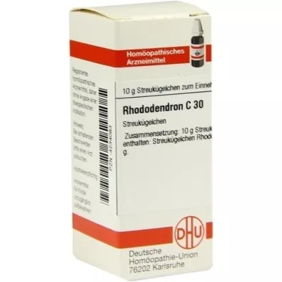 RHODODENDRON C 30 globuler, 10 g