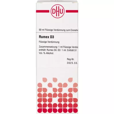 RUMEX D 3 Fortynning, 50 ml