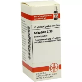 SABADILLA C 30 globuler, 10 g