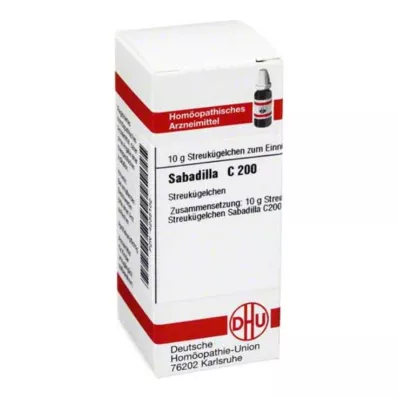 SABADILLA C 200 globuler, 10 g SABADILLA C 200 globuler, 10 g