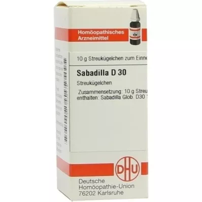 SABADILLA D 30 globuler, 10 g