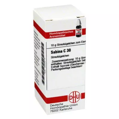 SABINA C 30 globuler, 10 g SABINA C 30 globuler, 10 g
