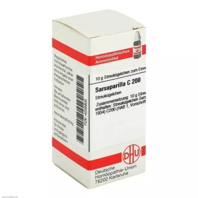 SARSAPARILLA C 200 globuler, 10 g