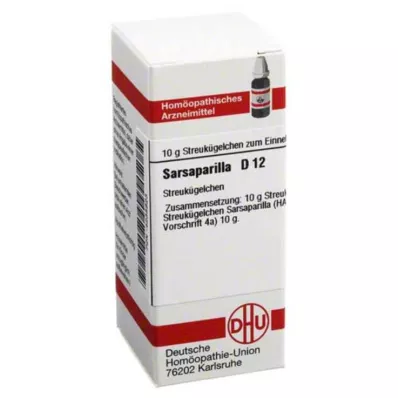 SARSAPARILLA D 12 globuler, 10 g SARSAPARILLA D 12 globuler, 10 g