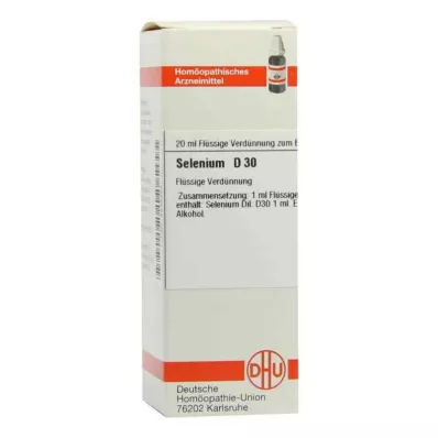 SELENIUM D 30 fortynning, 20 ml