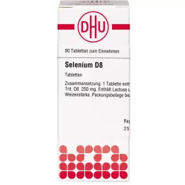 SELENIUM D 8 tabletter, 80 stk