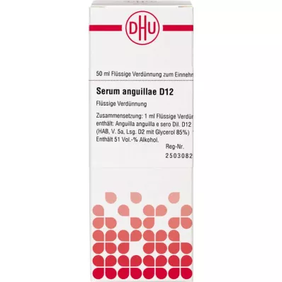 SERUM ANGUILLAE D 12 Fortynning, 50 ml