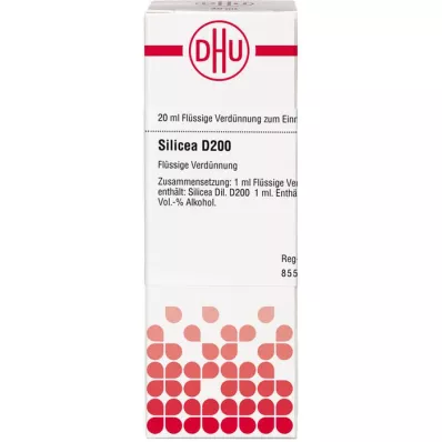 SILICEA D 200-fortynning, 20 ml