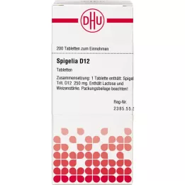 SPIGELIA D 12 tabletter, 200 stk