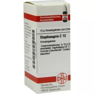 STAPHISAGRIA C 12 globuler, 10 g