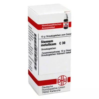 STANNUM METALLICUM C 30 globuler, 10 g STANNUM METALLICUM C 30 globuler, 10 g