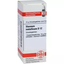 STANNUM METALLICUM D 12 globuler, 10 g