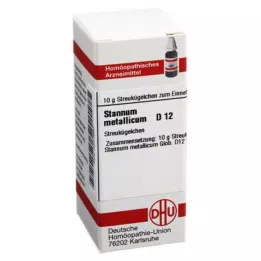 STANNUM METALLICUM D 12 globuler, 10 g