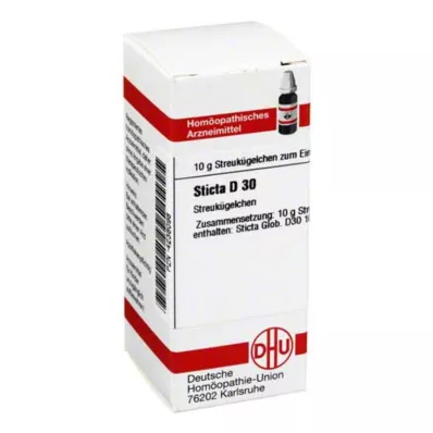 STICTA D 30 globuler, 10 g