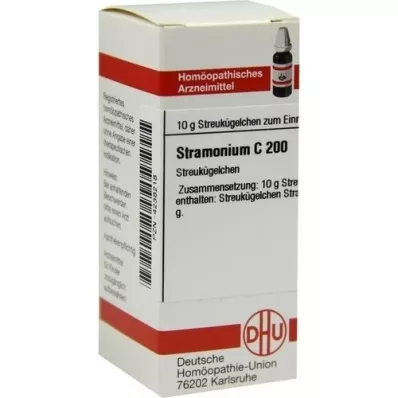 STRAMONIUM C 200 globuler, 10 g