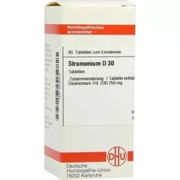 STRAMONIUM D 30 tabletter, 80 stk