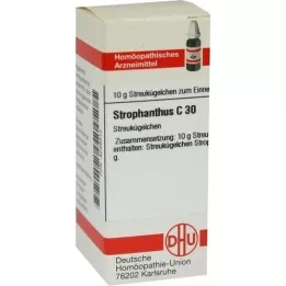 STROPHANTHUS C 30 globuler, 10 g