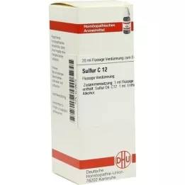 SULFUR C 12 Fortynning, 20 ml