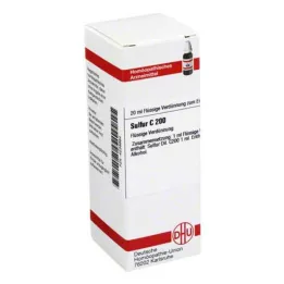 SULFUR C 200 Fortynning, 20 ml