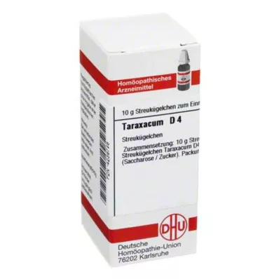 TARAXACUM D 4 kuler, 10 g
