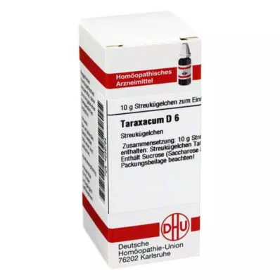 TARAXACUM D 6 globuli, 10 g TARAXACUM D 6 globuli, 10 g
