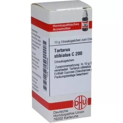 TARTARUS STIBIATUS C 200 globuler, 10 g