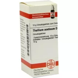 THALLIUM ACETICUM D 12 globuler, 10 g