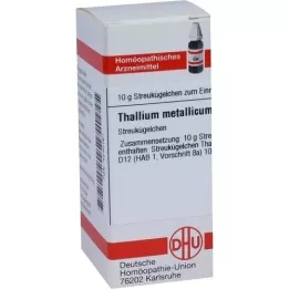 THALLIUM METALLICUM D 12 globuler, 10 g