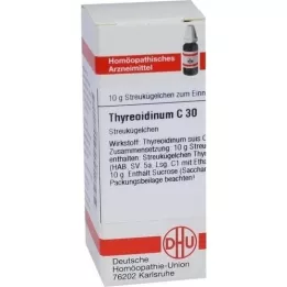 THYREOIDINUM C 30 globuler, 10 g