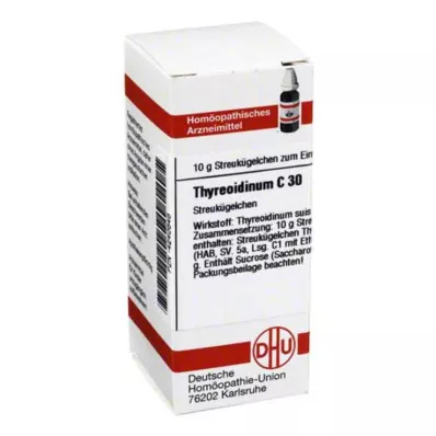THYREOIDINUM C 30 globuler, 10 g