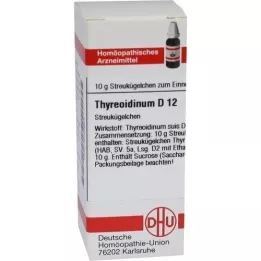 THYREOIDINUM D 12 globuler, 10 g