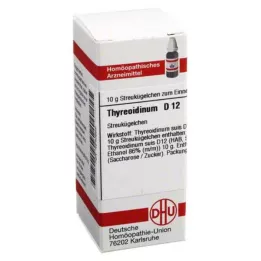 THYREOIDINUM D 12 globuler, 10 g