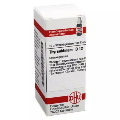 THYREOIDINUM D 12 globuler, 10 g