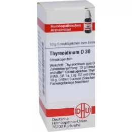 THYREOIDINUM D 30 globuler, 10 g