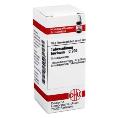 TUBERCULINUM BOVINUM C 200 globuler, 10 g TUBERCULINUM BOVINUM C 200 globuler, 10 g