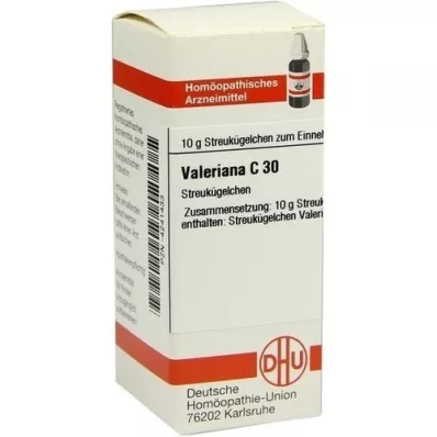 VALERIANA C 30 globuler, 10 g