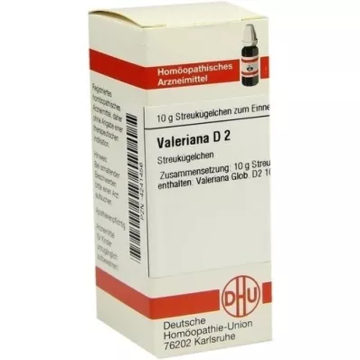 VALERIANA D 2 globuli, 10 g