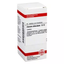 DHU Zincum chloratum D 12 tabletter, 80 stk