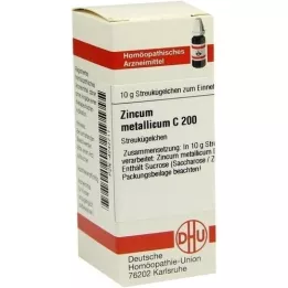 ZINCUM METALLICUM C 200 globuler, 10 g