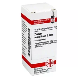 ZINCUM METALLICUM C 200 globuler, 10 g