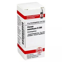 ZINCUM METALLICUM D 200 globuler, 10 g