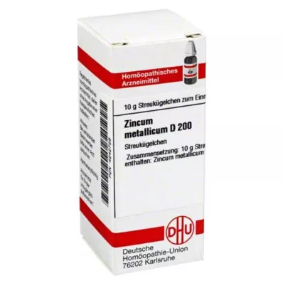 ZINCUM METALLICUM D 200 globuler, 10 g ZINCUM METALLICUM D 200 globuler, 10 g