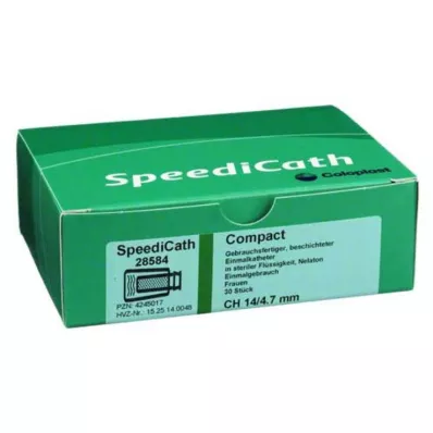 SPEEDICATH Kompakt engangs Ch 14 28584, 30 stk