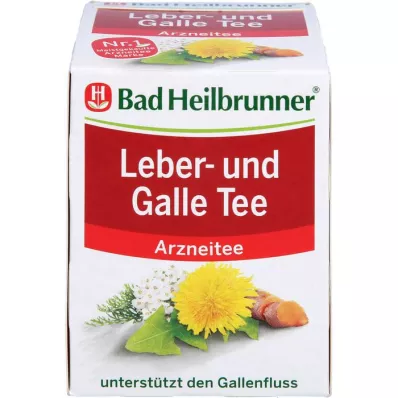 BAD HEILBRUNNER Filterpose for lever- og galleblærete, 8X1,75 g