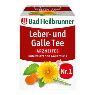 BAD HEILBRUNNER Filterpose for lever- og galleblærete, 8X1,75 g BAD HEILBRUNNER Filterpose for lever- og galleblærete, 8X1,75 g