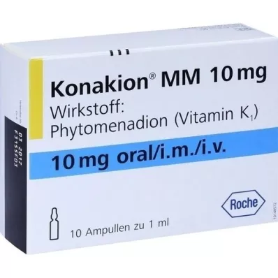 KONAKION MM 10 mg oppløsning, 10 stk