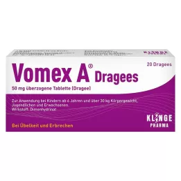 VOMEX A Smeltetabletter 50 mg, 20 stk