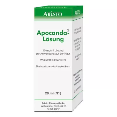 APOCANDA Oppløsning, 20 ml APOCANDA Oppløsning, 20 ml