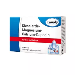 KIESELERDE MAGNESIUM Kalsiumkapsler, 60 kapsler
